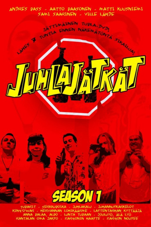 Juhlajätkät постер