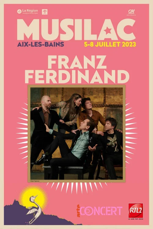 Franz Ferdinand - Musilac 2023 постер