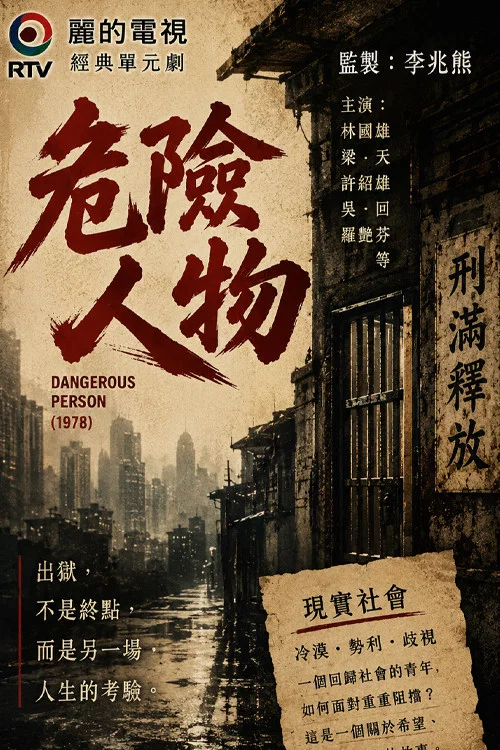 危險人物 постер