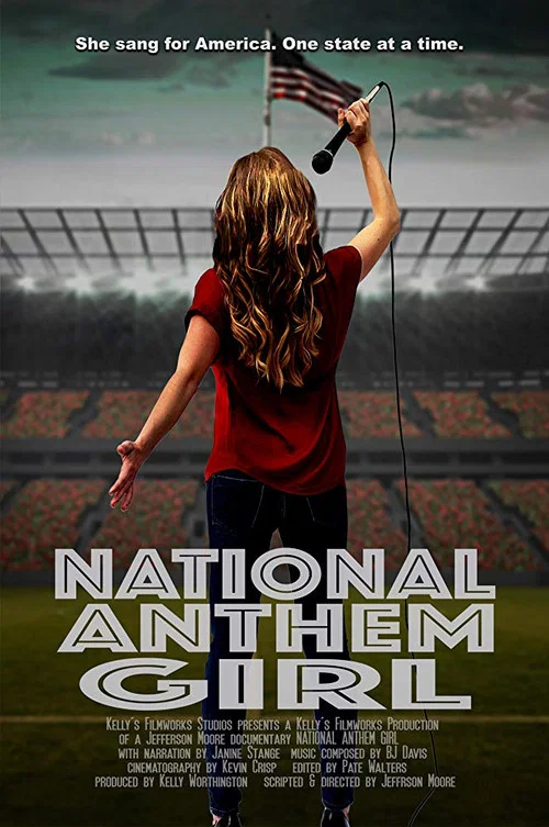 National Anthem Girl постер