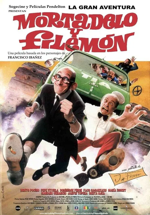 La gran aventura de Mortadelo y Filemón постер