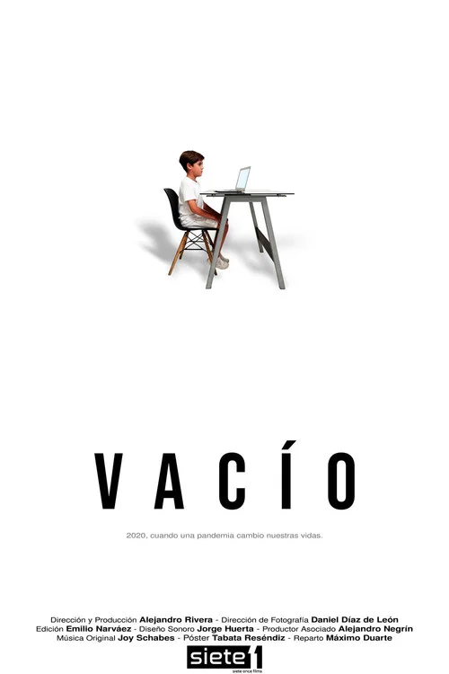 Vacío постер