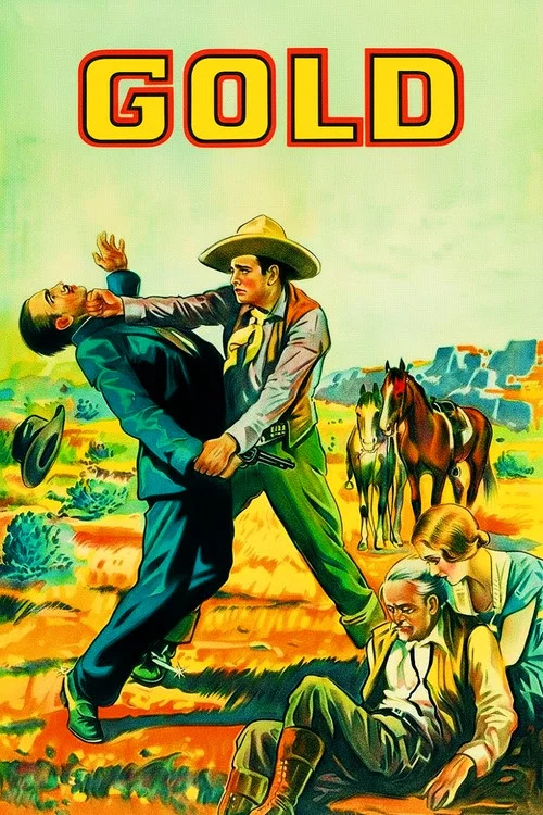 Gold постер
