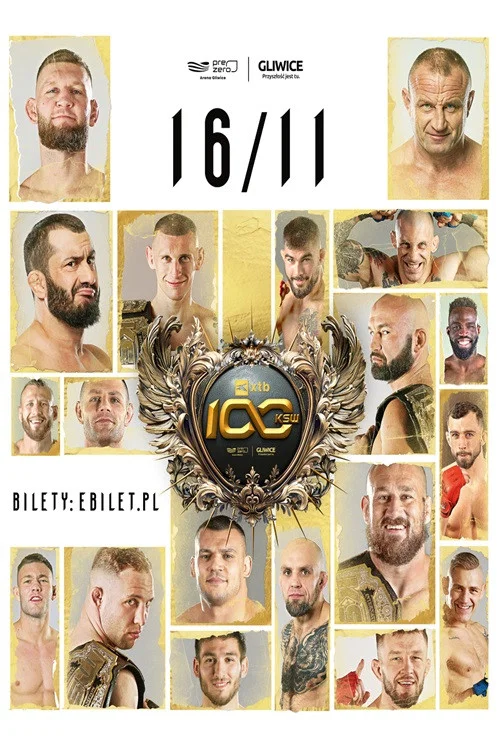 KSW 100: Khalidov vs. Bartosinski постер