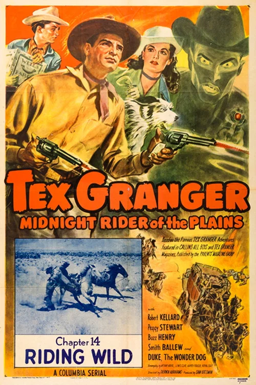Tex Granger: Midnight Rider of the Plains постер