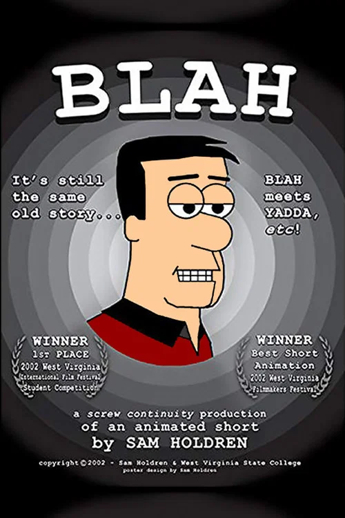 Blah постер