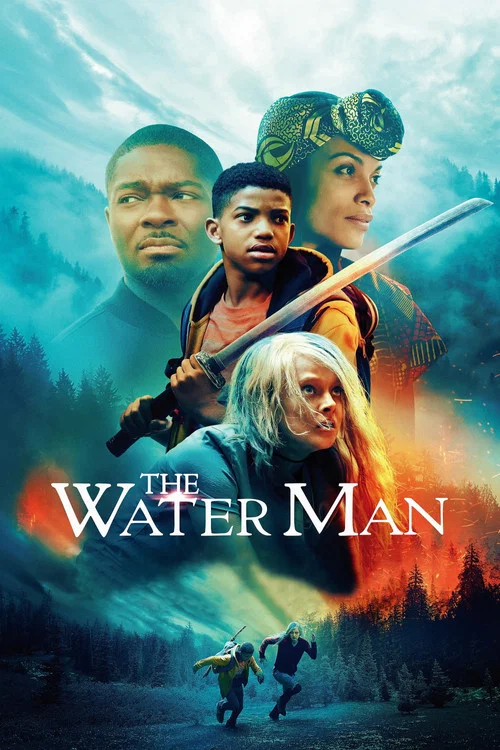 Водный человек постер