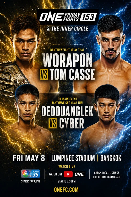 ONE Friday Fights 153: Worapon vs. Casse постер