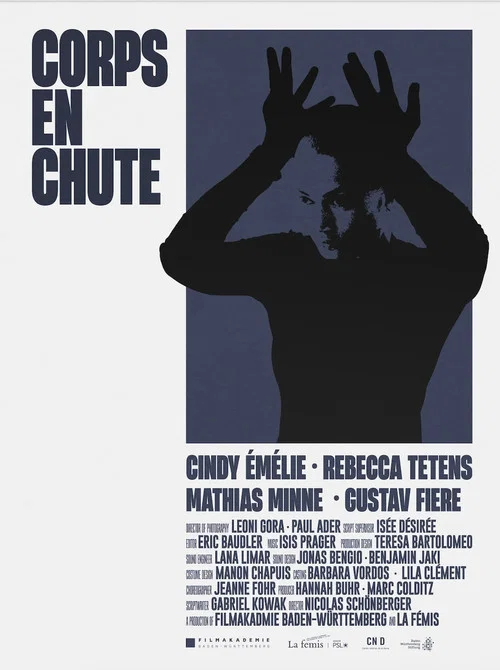 Corps en Chute постер