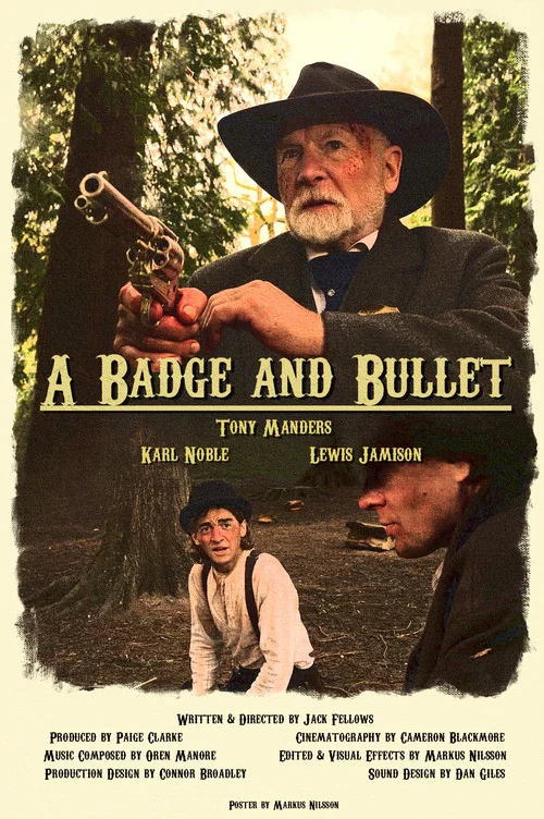 A Badge and Bullet постер