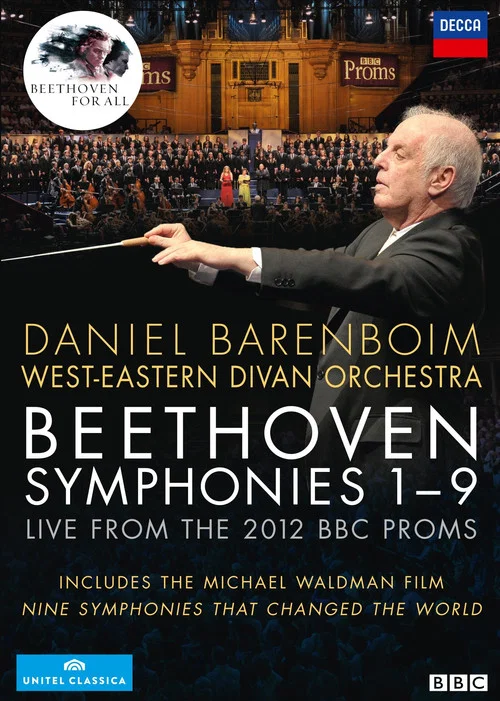 Beethoven Symphonies 1-9: Daniel Barenboim West-Eastern Divan Orchestra постер