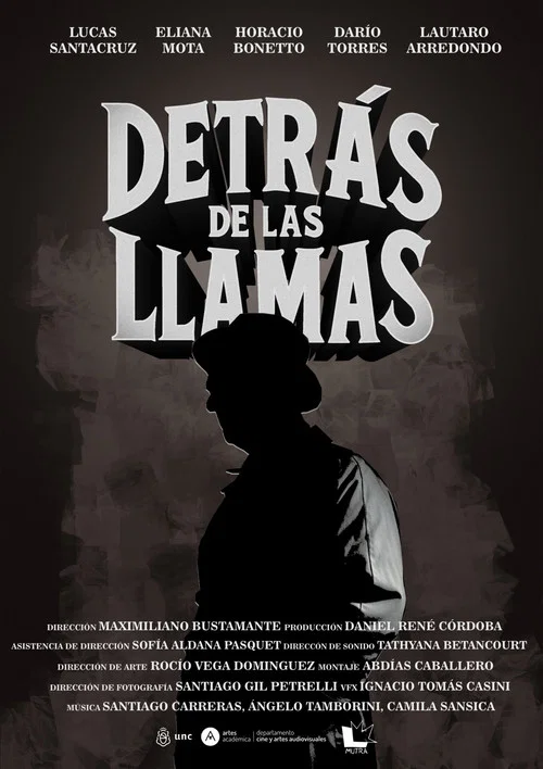 Detrás de las llamas постер