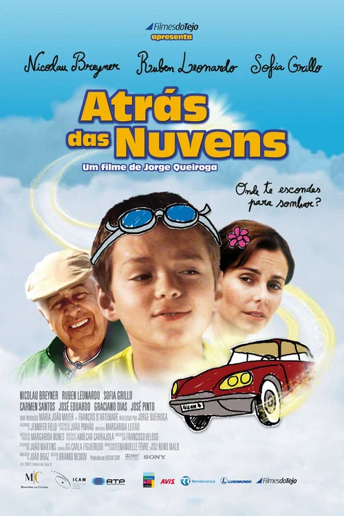 Atrás das nuvens постер