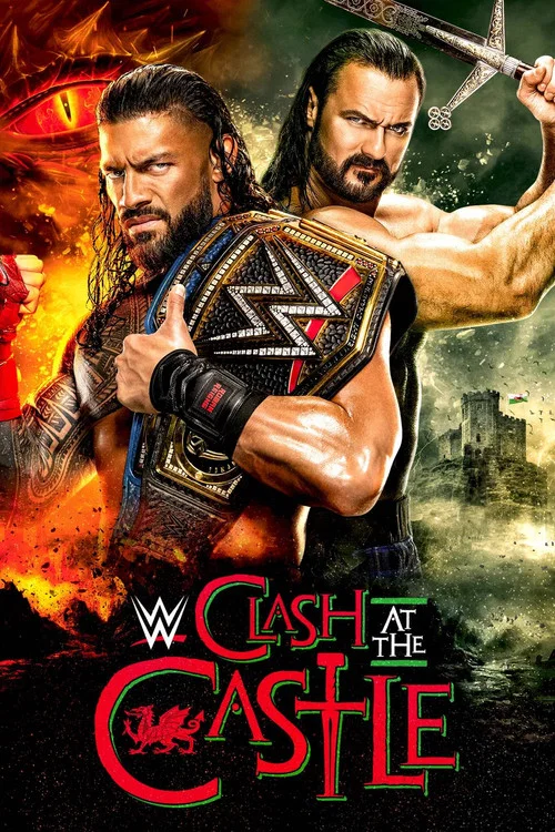WWE Clash at the Castle 2022 постер