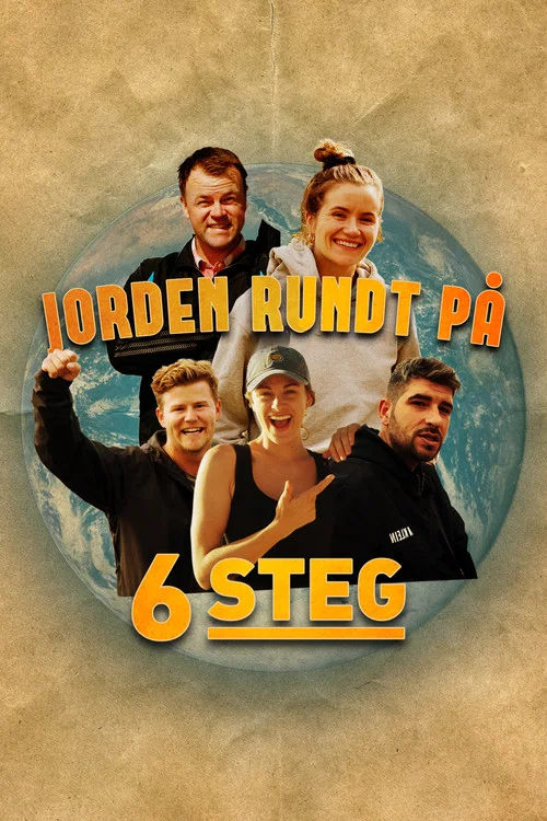 Jorden rundt på seks steg постер