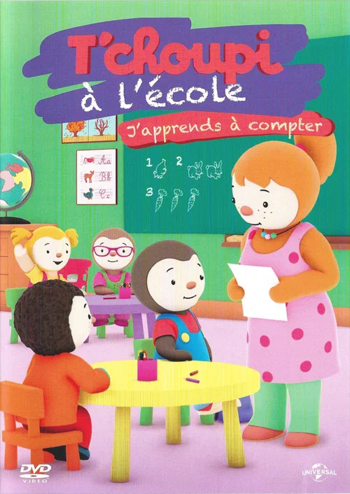 T'choupi à l'école - J'apprends à compter постер