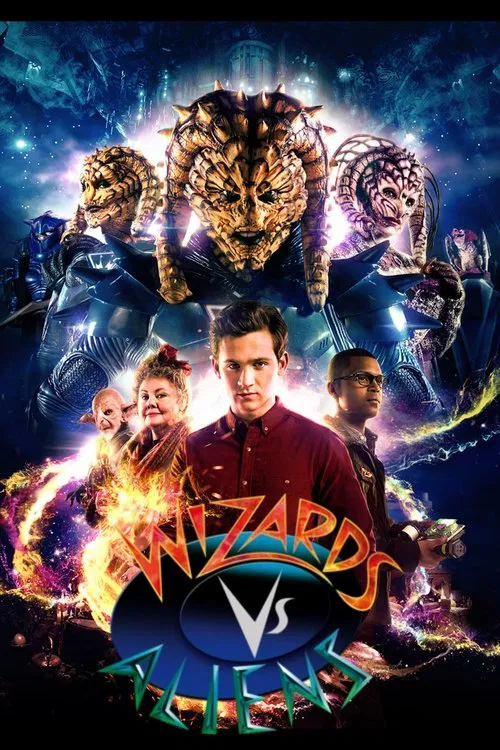 Wizards vs Aliens постер