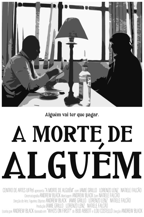 A Morte de Alguém постер