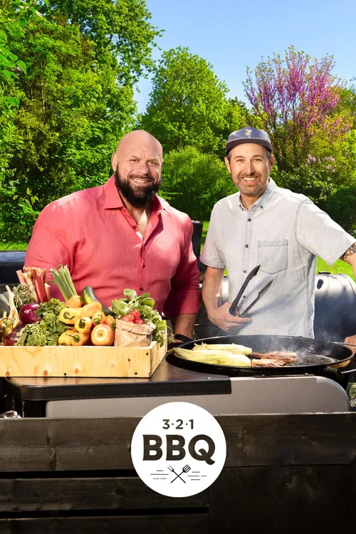3, 2, 1 BBQ постер
