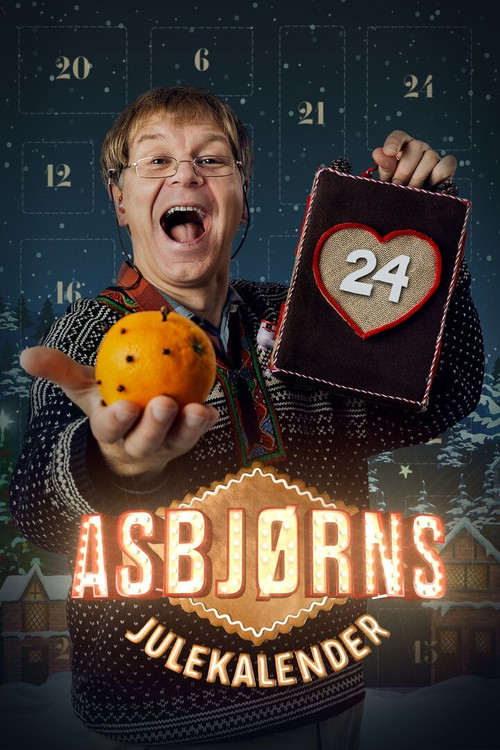 Asbjørns julekalender постер