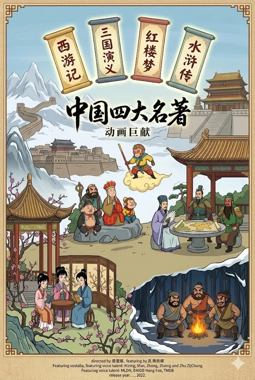 四大名著动画版 постер