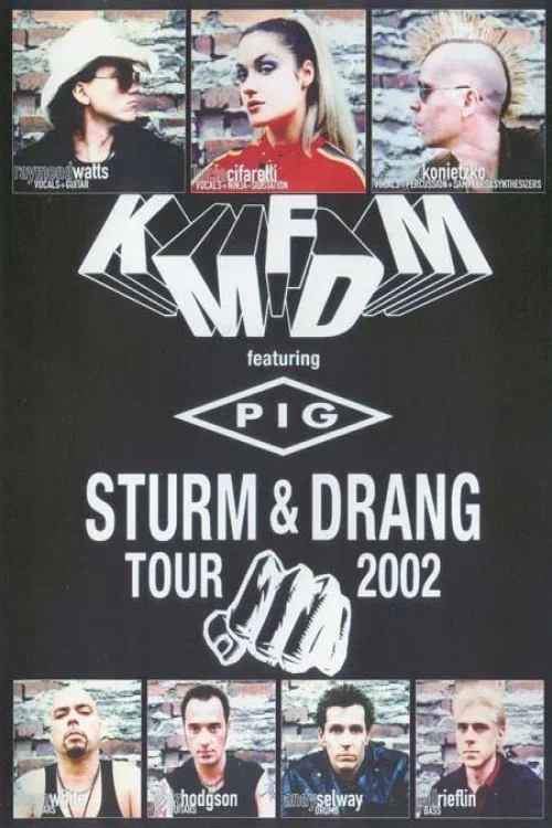 KMFDM: Sturm & Drang Tour 2002 постер