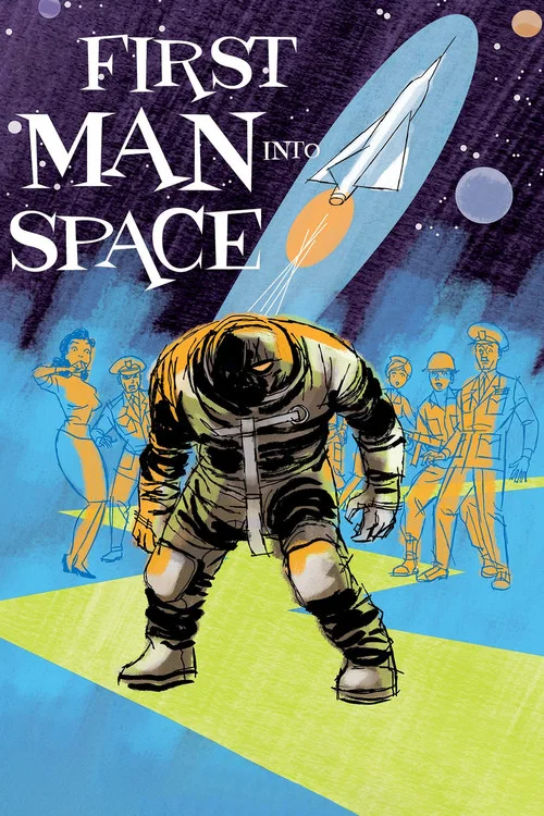 First Man into Space постер