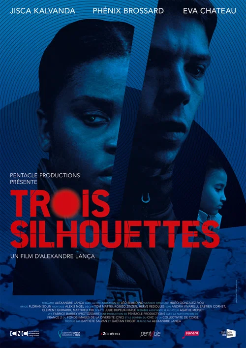 Trois silhouettes постер