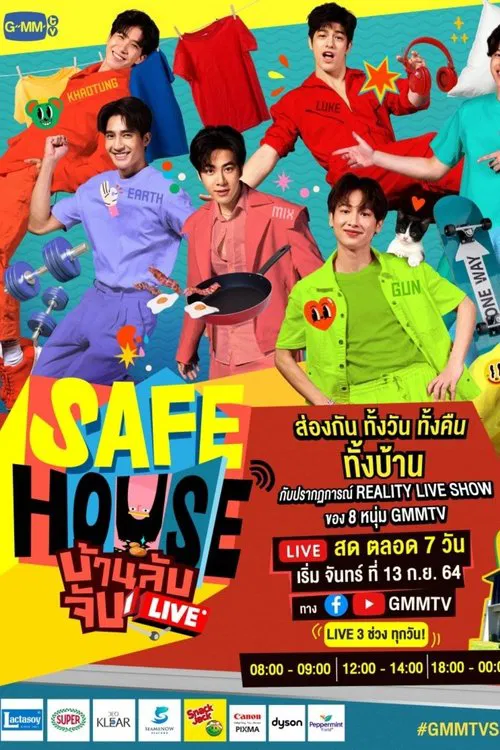 SAFE HOUSE บ้านลับ จับ LIVE постер