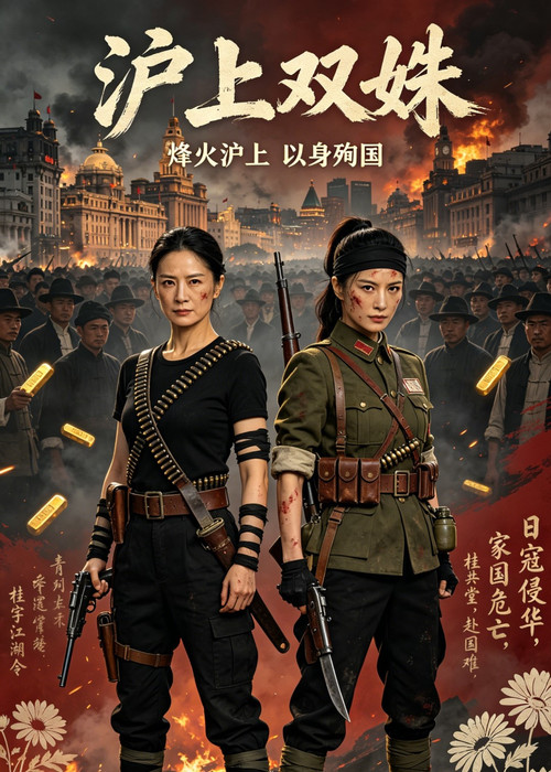 Two Heroines of Shanghai постер
