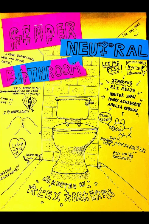 GENDER NEUTRAL BATHROOM постер