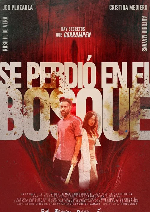 Se perdió en el bosque постер