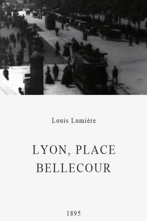Lyon, place Bellecour постер