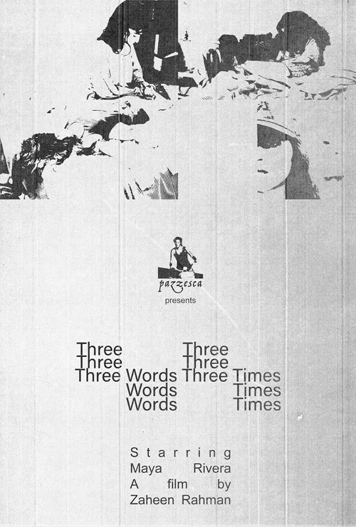 Three Words Three Times постер