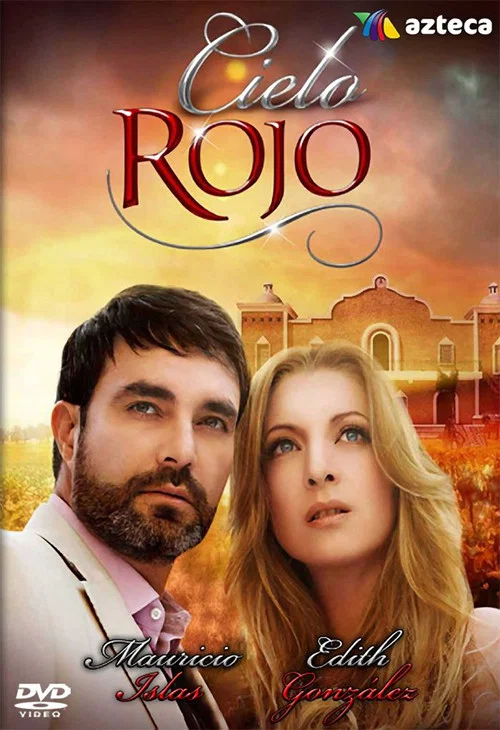 Красное небо постер