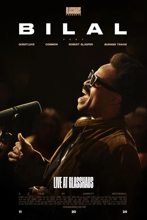 Bilal: Live at Glasshaus постер