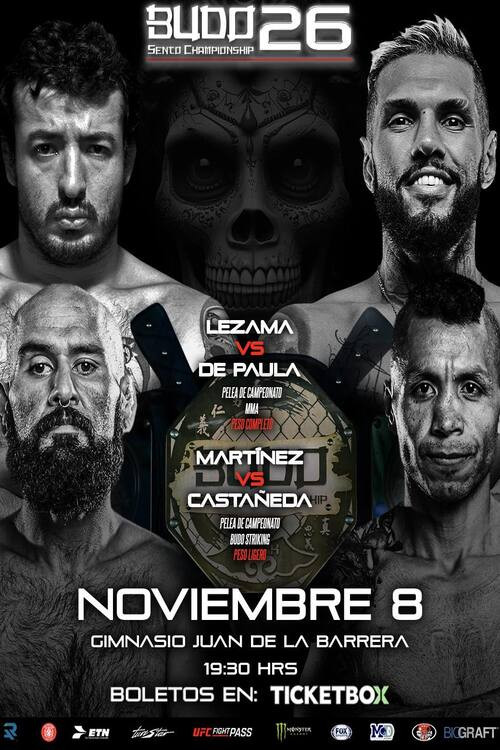 Budo Sento Championship 26 постер