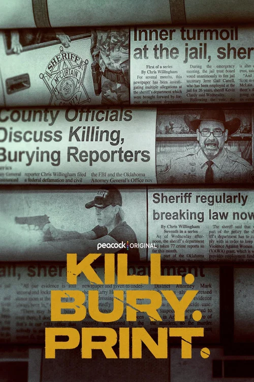 Kill. Bury. Print. постер