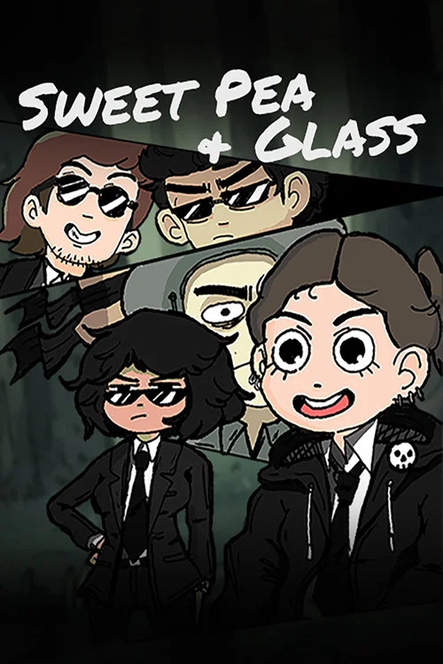 Sweet Pea & Glass постер