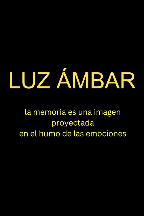 Luz ámbar постер