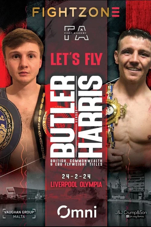 Connor Butler vs. Jay Harris постер