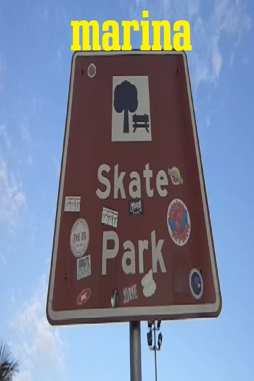Marina Skatepark постер