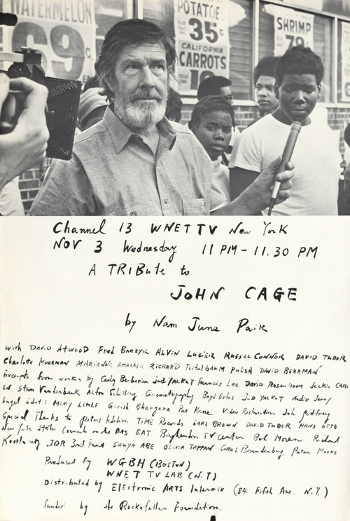 A Tribute to John Cage постер
