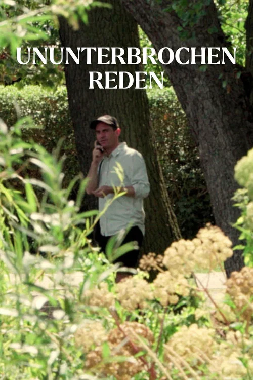 Ununterbrochen reden постер