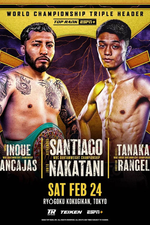 Alexandro Santiago vs. Junto Nakatani постер