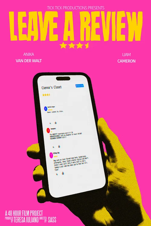 Leave a review постер