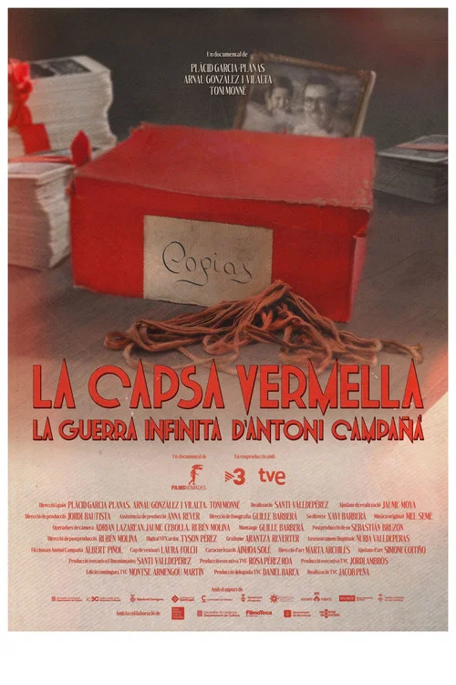 La capsa vermella: la guerra infinita d'Antoni Campañà постер