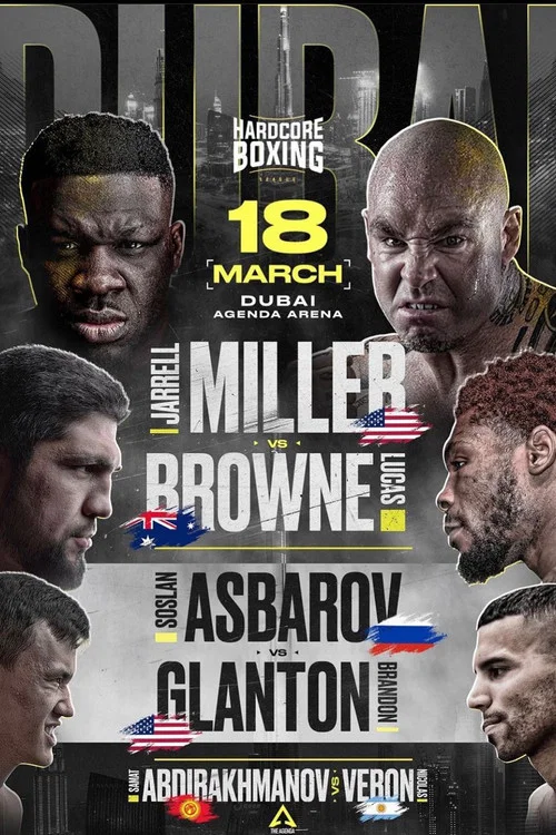 Jarrell Miller vs. Lucas Browne постер
