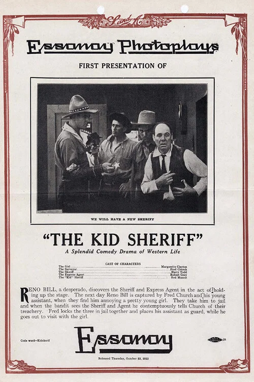 The Kid Sheriff постер