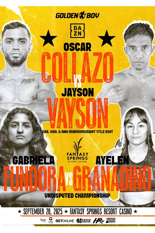 Oscar Collazo vs. Jayson Vayson постер